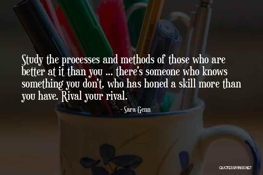 Someone Who Knows You Quotes By Sara Genn Someone Who Knows You Quotes By Sara Genn