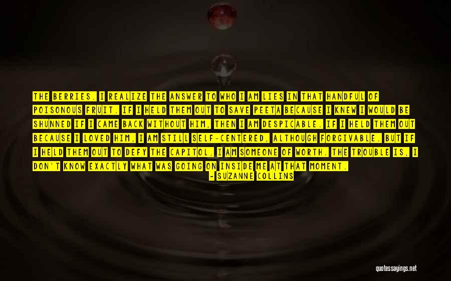 Someone Who Lies Quotes By Suzanne Collins Someone Who Lies Quotes By Suzanne Collins