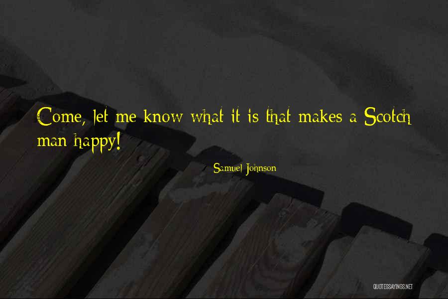 Someone Who Makes Me Happy Quotes By Samuel Johnson