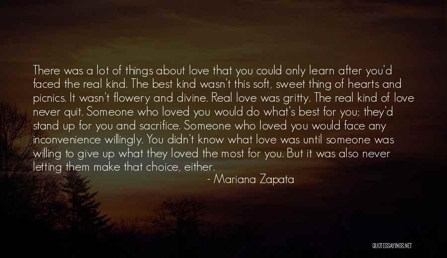 Someone Who Never Loved You Quotes By Mariana Zapata