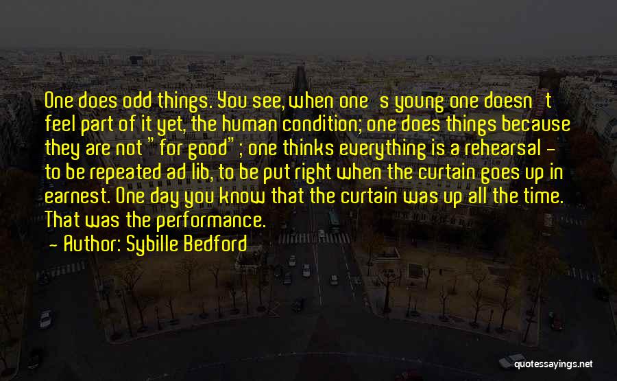 Someone Who Thinks They Know Everything Quotes By Sybille Bedford