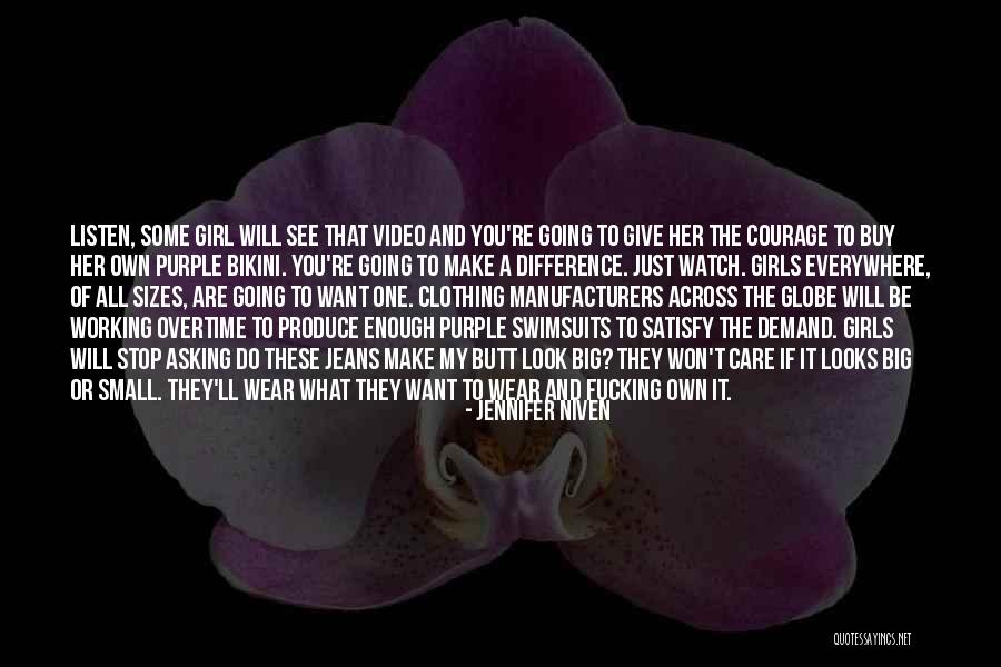 Someone Who'll Watch Over Me Quotes By Jennifer Niven Someone Who'll Watch Over Me Quotes By Jennifer Niven