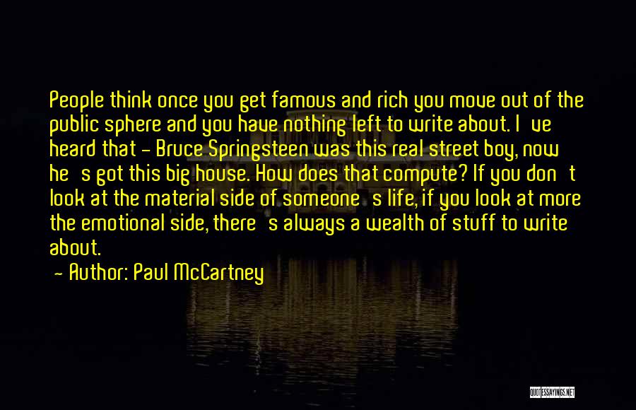 Someone You Always Think About Quotes By Paul McCartney