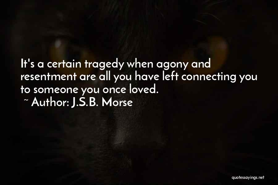 Someone You Have Lost Quotes By J.S.B. Morse