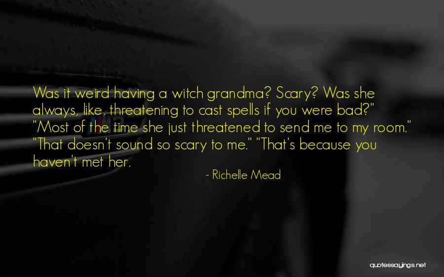 Someone You Haven't Met Quotes By Richelle Mead