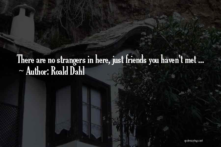 Someone You Haven't Met Quotes By Roald Dahl