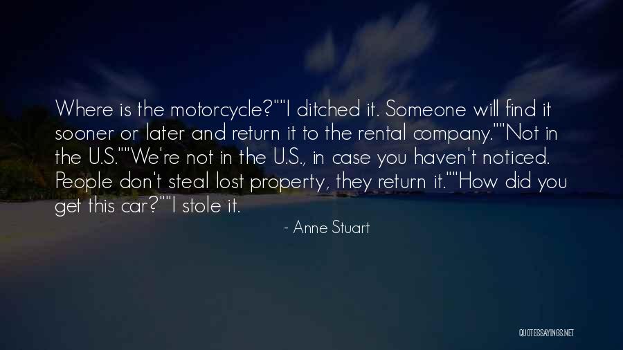 Someone You Lost Quotes By Anne Stuart