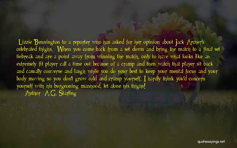 Someone You Love Moving Away Quotes By A.G. Starling