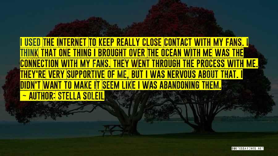 Someone You Used To Be Close With Quotes By Stella Soleil