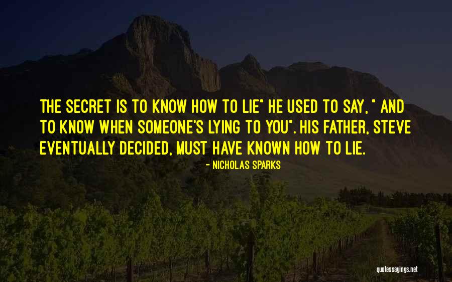 Someone You Used To Know Quotes By Nicholas Sparks Someone You Used To Know Quotes By Nicholas Sparks