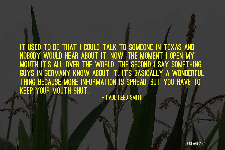 Someone You Used To Know Quotes By Paul Reed Smith Someone You Used To Know Quotes By Paul Reed Smith