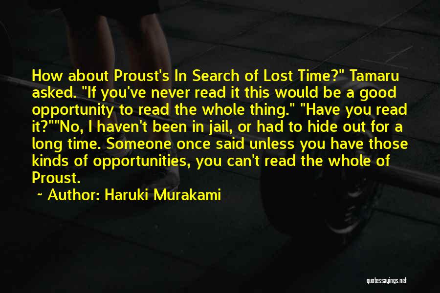 Someone You've Lost Quotes By Haruki Murakami