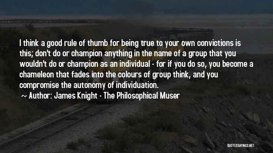 Someone's True Colours Quotes By James Knight - The Philosophical Muser