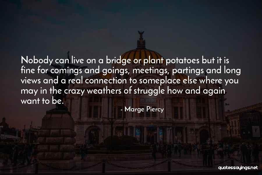 Someplace Quotes By Marge Piercy