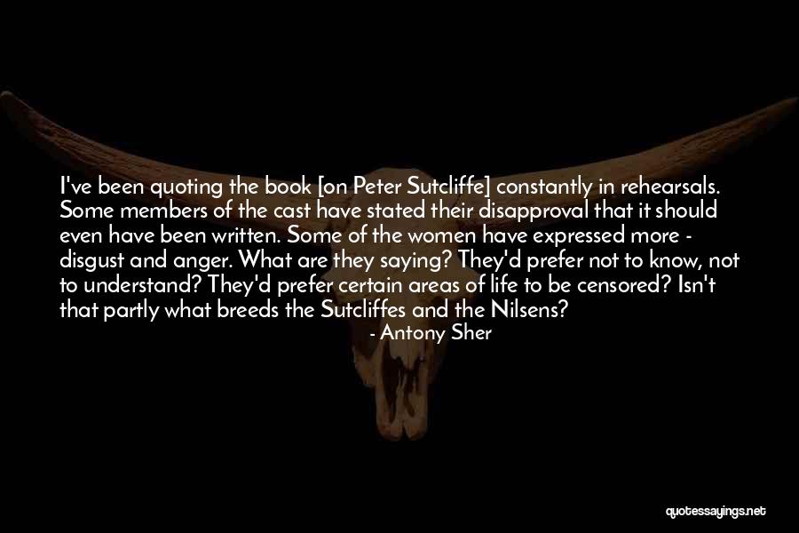Somera Law Quotes By Antony Sher Somera Law Quotes By Antony Sher