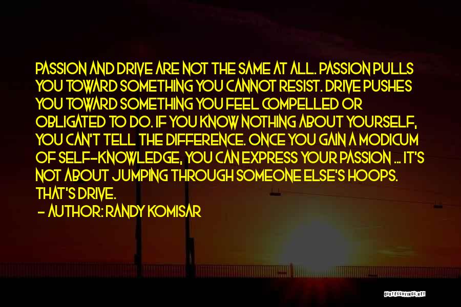 Something About Self Quotes By Randy Komisar