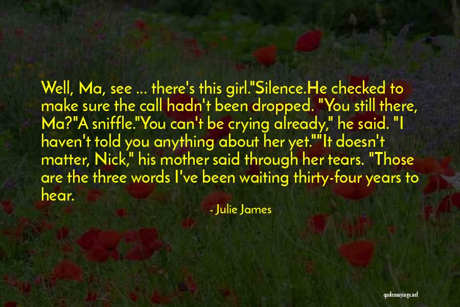 Something About You Julie James Quotes By Julie James