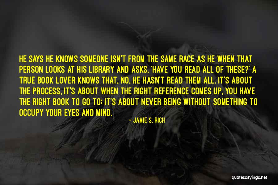 Something About Your Eyes Quotes By Jamie S. Rich