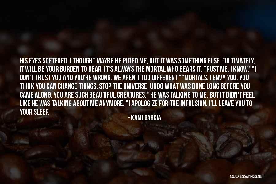 Something About Your Eyes Quotes By Kami Garcia Something About Your Eyes Quotes By Kami Garcia