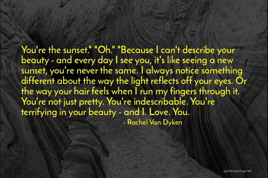 Something About Your Eyes Quotes By Rachel Van Dyken