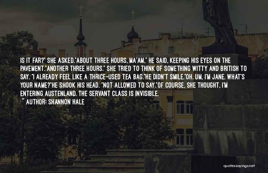 Something About Your Eyes Quotes By Shannon Hale