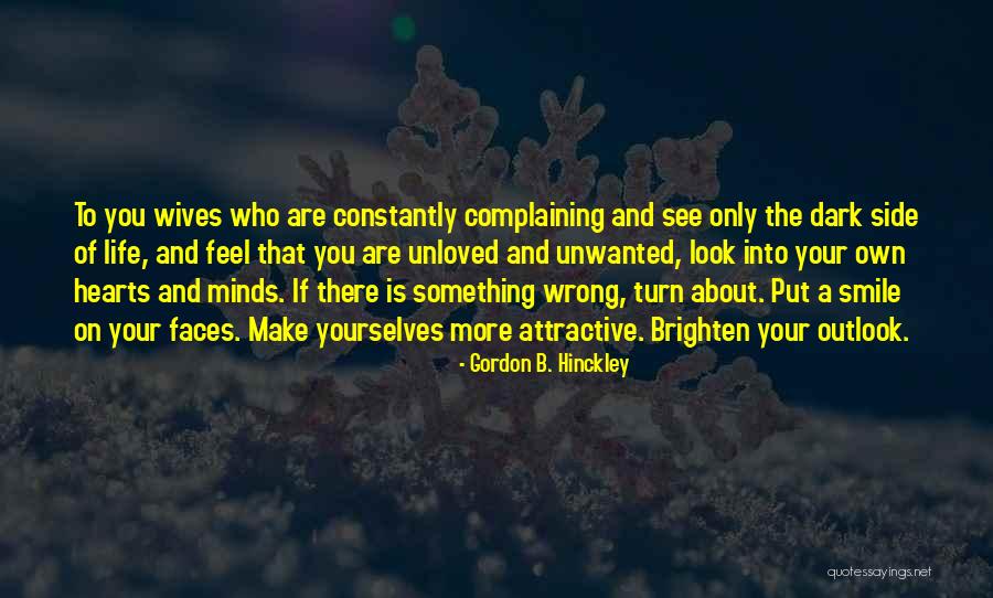 Something About Your Smile Quotes By Gordon B. Hinckley Something About Your Smile Quotes By Gordon B. Hinckley