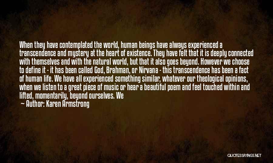 Something Beautiful For God Quotes By Karen Armstrong