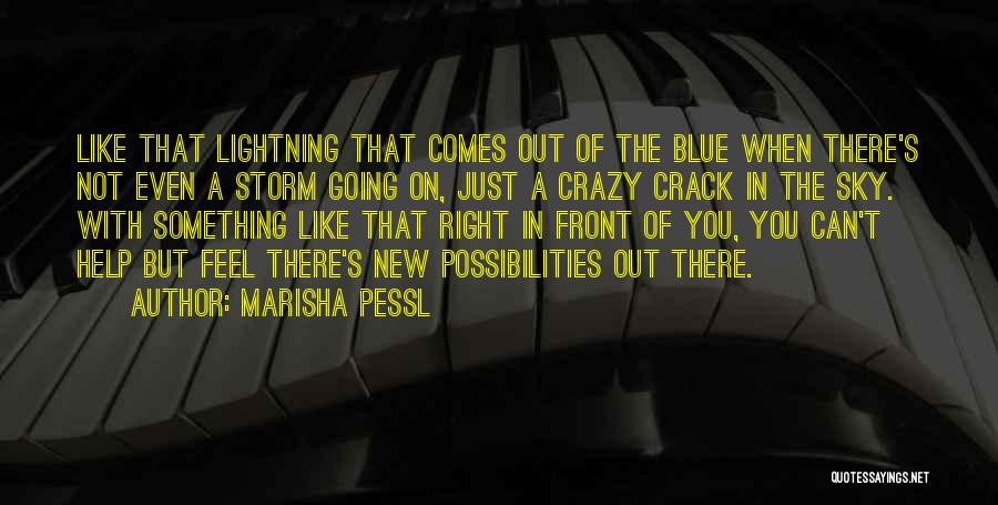Something Blue Quotes By Marisha Pessl