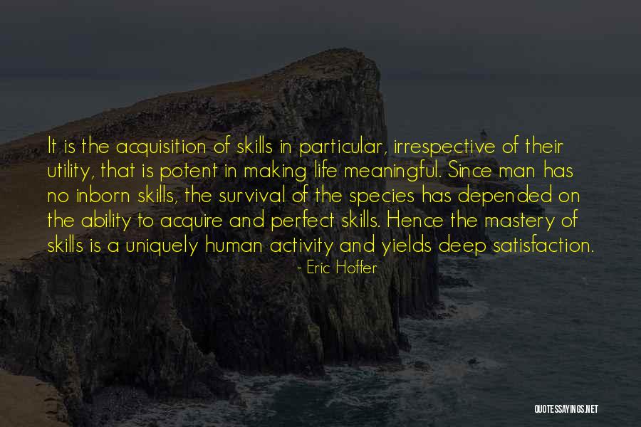 Something Deep And Meaningful Quotes By Eric Hoffer Something Deep And Meaningful Quotes By Eric Hoffer