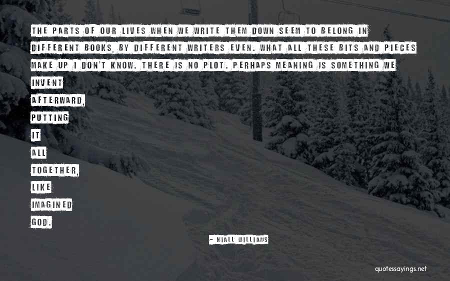 Something Different In Life Quotes By Niall Williams Something Different In Life Quotes By Niall Williams