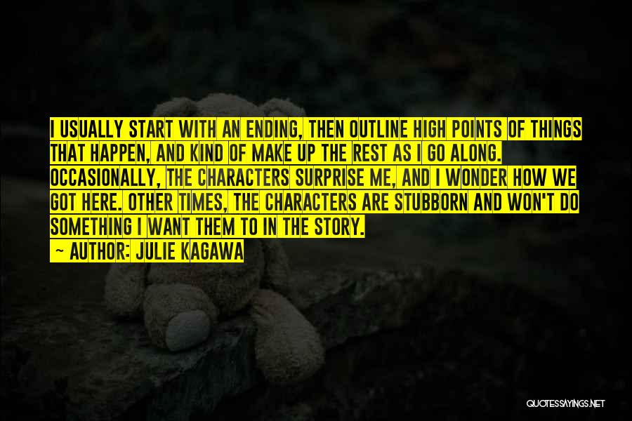 Something Ending Quotes By Julie Kagawa