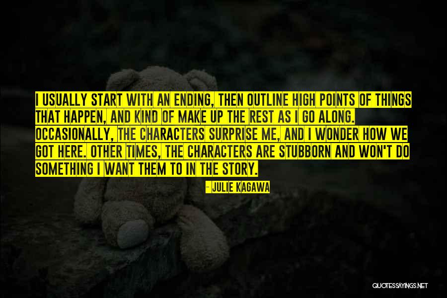 Something Ending Quotes By Julie Kagawa