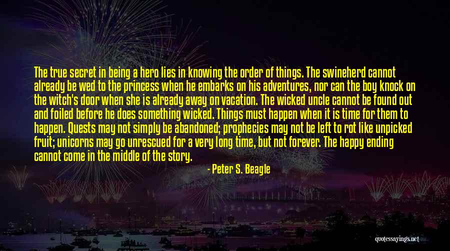 Something Ending Quotes By Peter S. Beagle