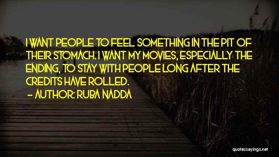 Something Ending Quotes By Ruba Nadda