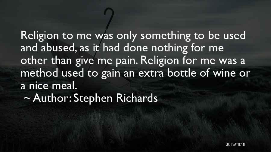 Something Extra Quotes By Stephen Richards