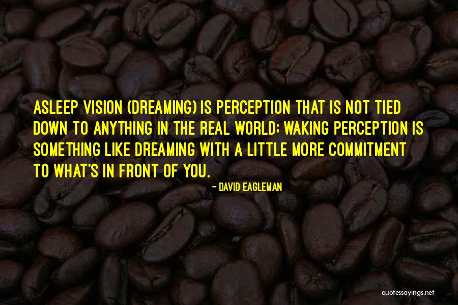 Something In Front Of You Quotes By David Eagleman Something In Front Of You Quotes By David Eagleman
