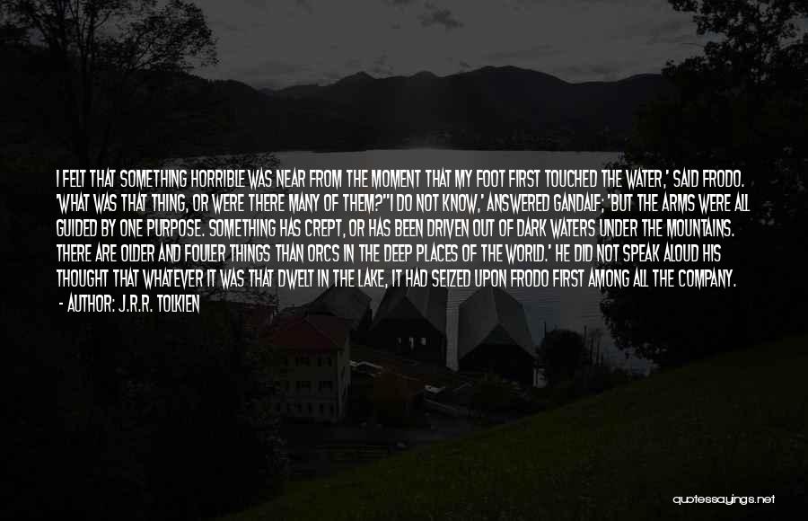 Something In The Water Quotes By J.R.R. Tolkien