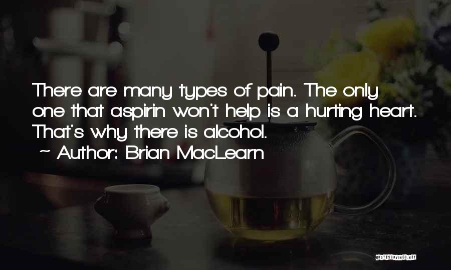 Something Is Hurting Me Quotes By Brian MacLearn