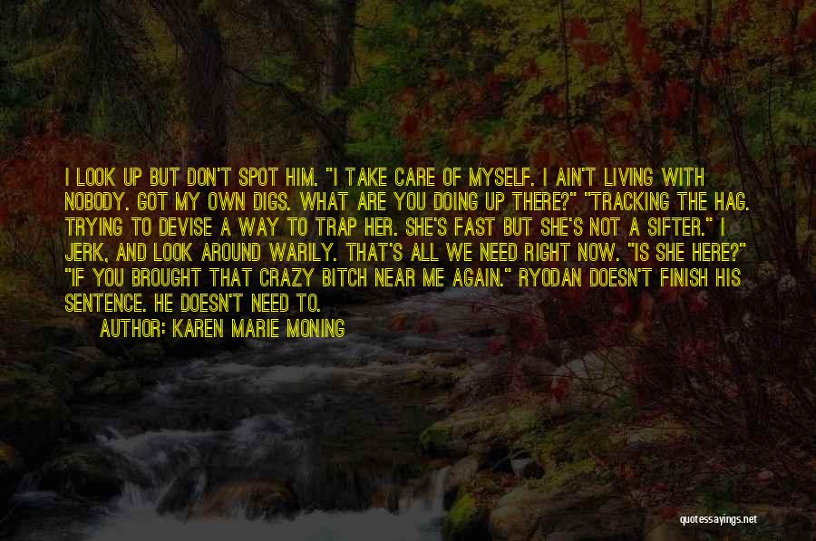 Something Just Ain't Right Quotes By Karen Marie Moning