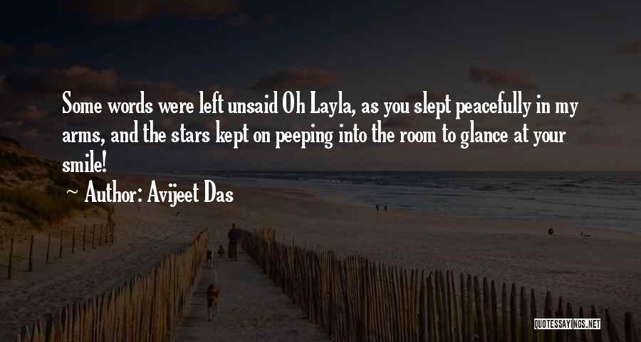 Something Left Unsaid Quotes By Avijeet Das