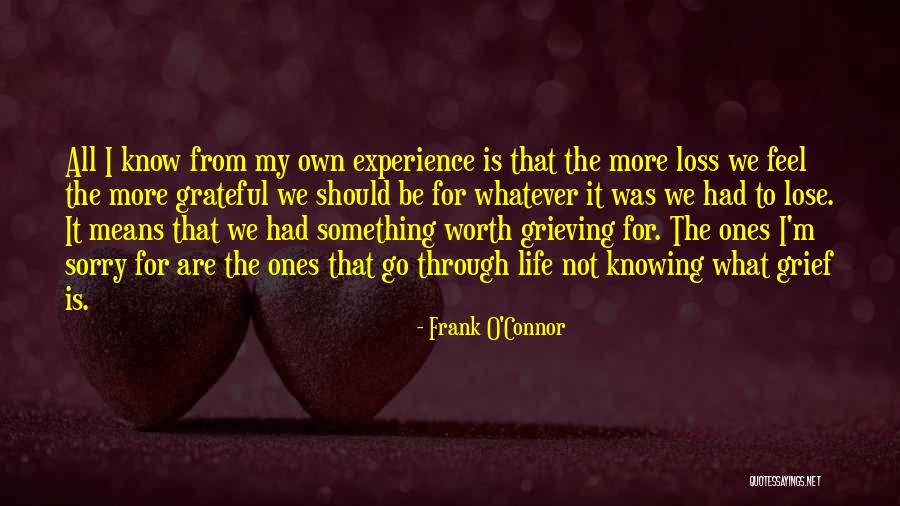 Something Not Worth It Quotes By Frank O'Connor Something Not Worth It Quotes By Frank O'Connor