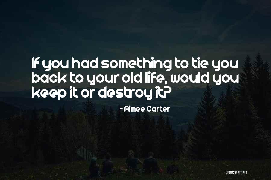 Something Old Quotes By Aimee Carter Something Old Quotes By Aimee Carter