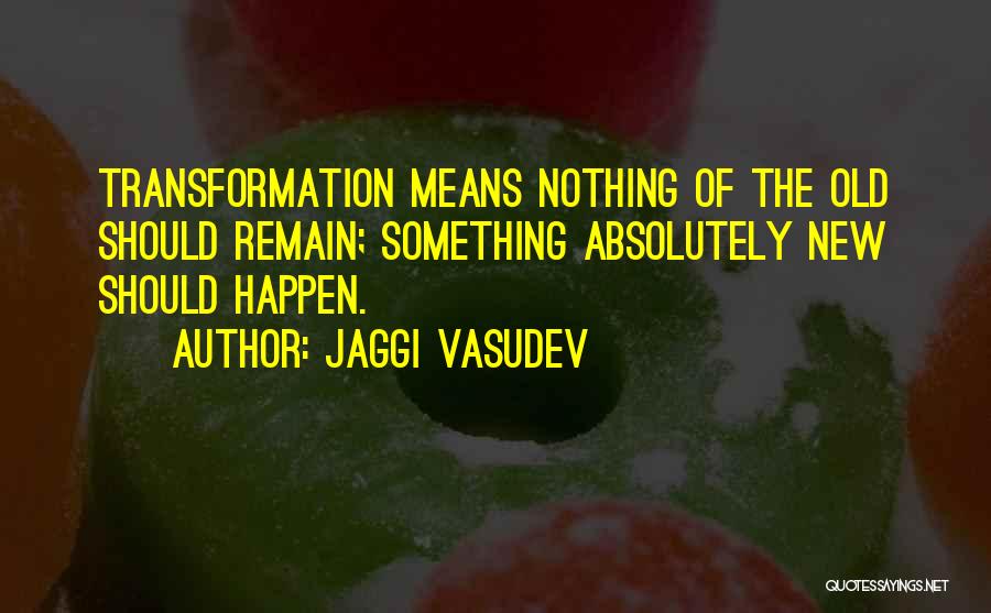 Something Old Something New Quotes By Jaggi Vasudev