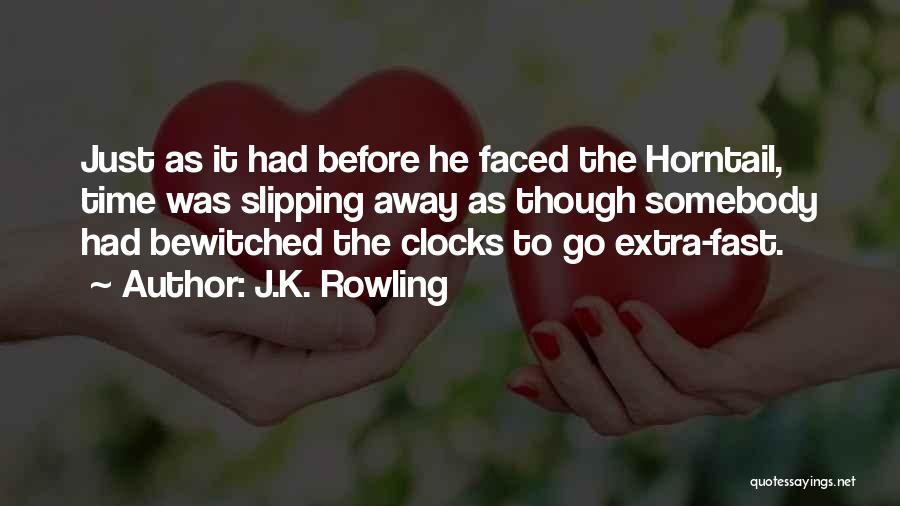 Something Slipping Away Quotes By J.K. Rowling