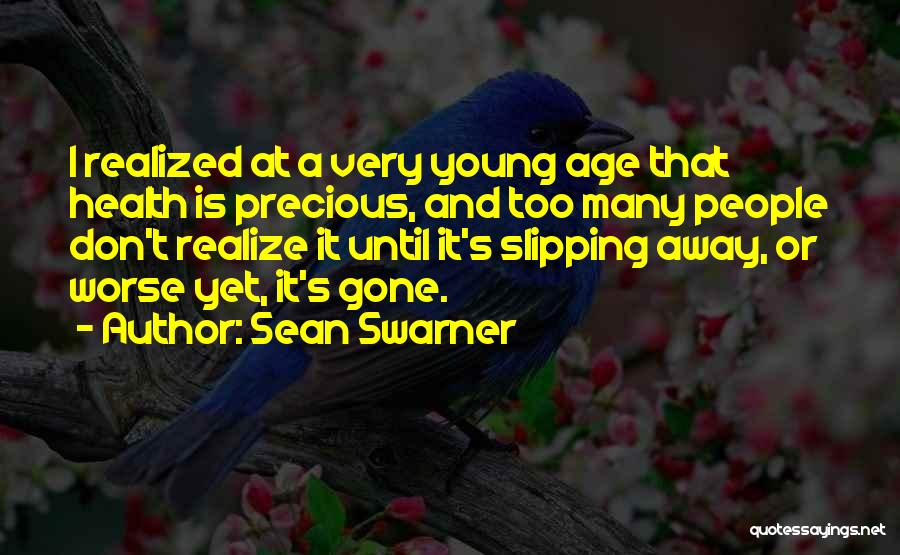 Something Slipping Away Quotes By Sean Swarner