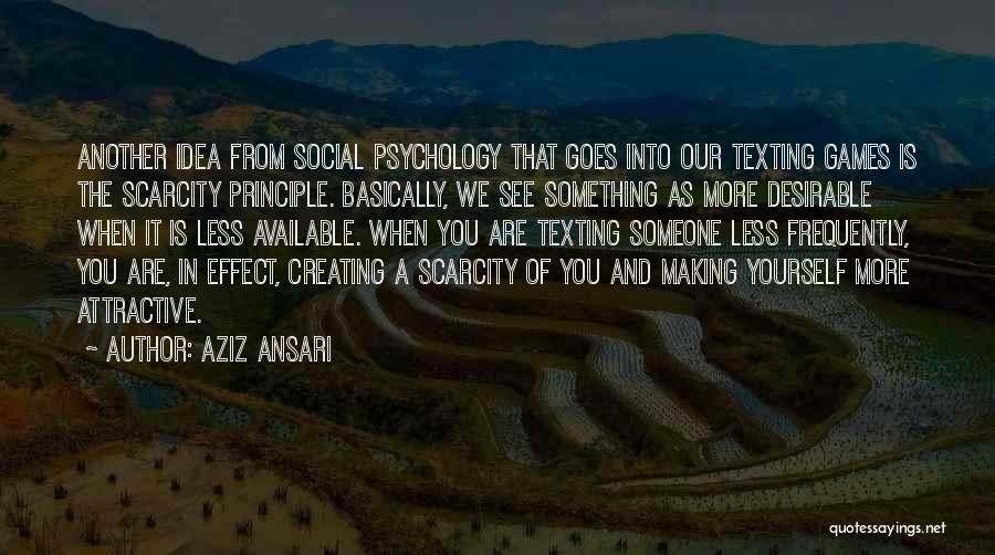 Something Someone Quotes By Aziz Ansari