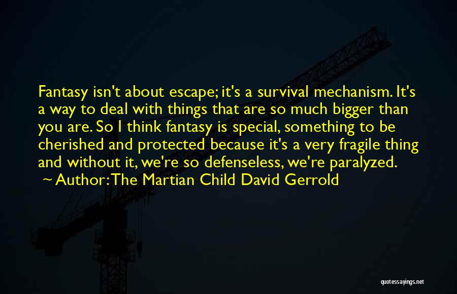 Something Special About You Quotes By The Martian Child David Gerrold