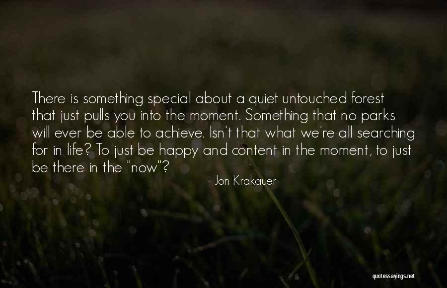 Something Special For You Quotes By Jon Krakauer