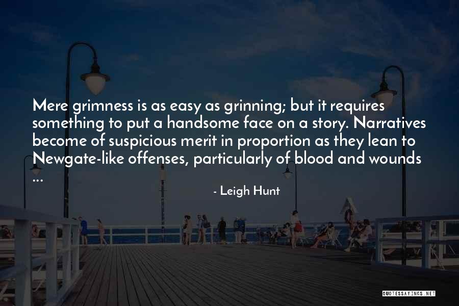 Something Suspicious Quotes By Leigh Hunt