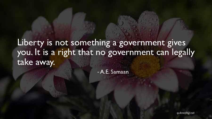 Something That Is Not Right Quotes By A.E. Samaan